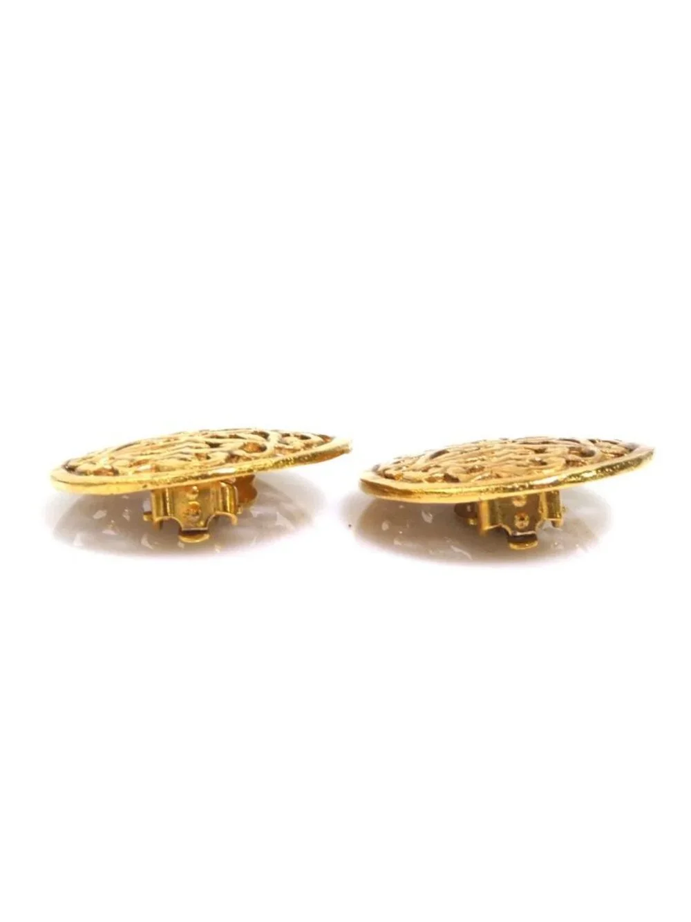 Chanel Earrings CC Logo